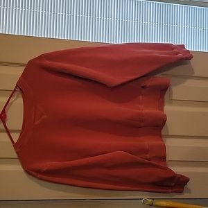 GAP lightweight red sweatshirt, size medium